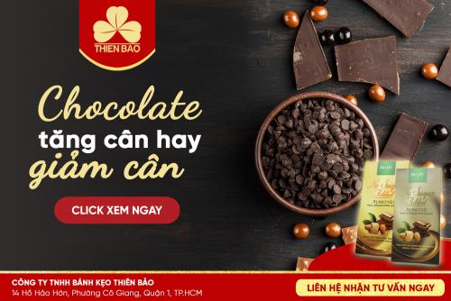 SỰ THẬT VỀ CHOCOLATE: TĂNG CÂN HAY GIẢM CÂN?