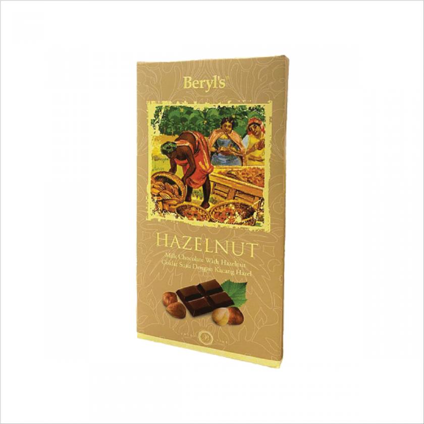 Beryl's Hazelnut Milk Chocolate - thanh 85g