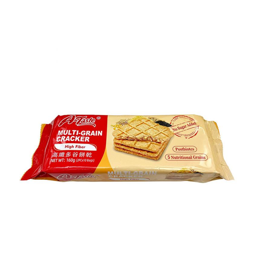 A-Taste Multi-grain Cracker - high Fiber 160g