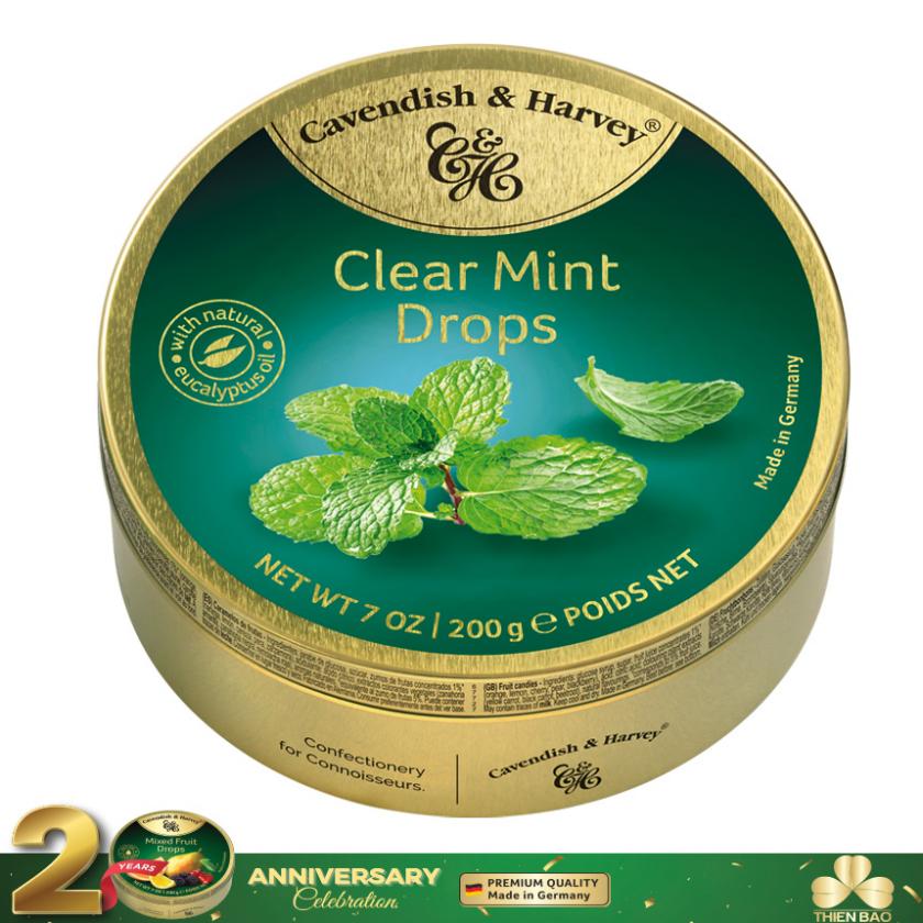 Cavendish & Harvey Clear Mint Drops