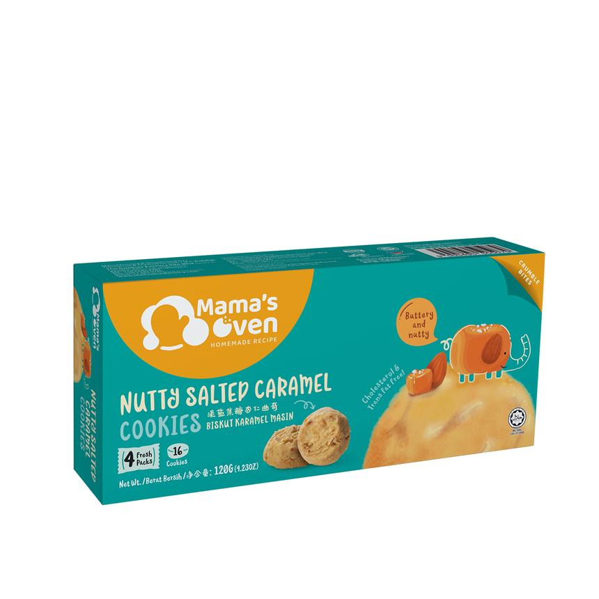 Mama's Oven Nutty Salted Caramel Cookies