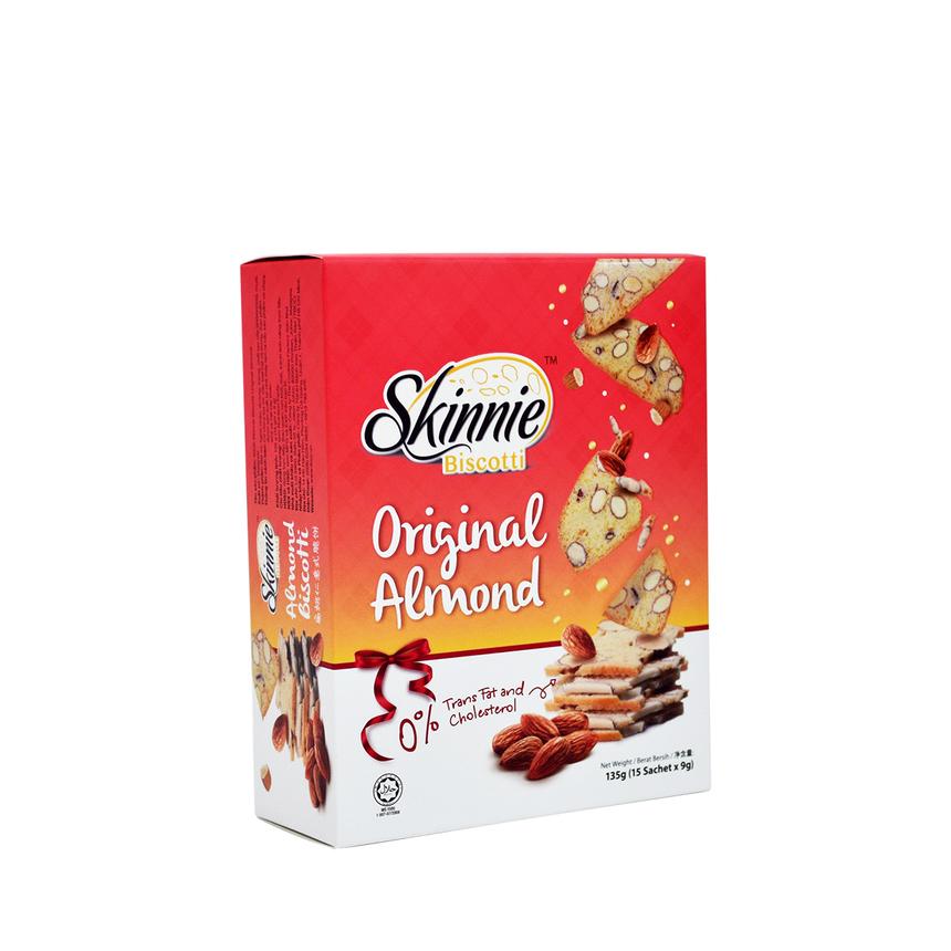 Skinnie Biscotti Original Almond 135g