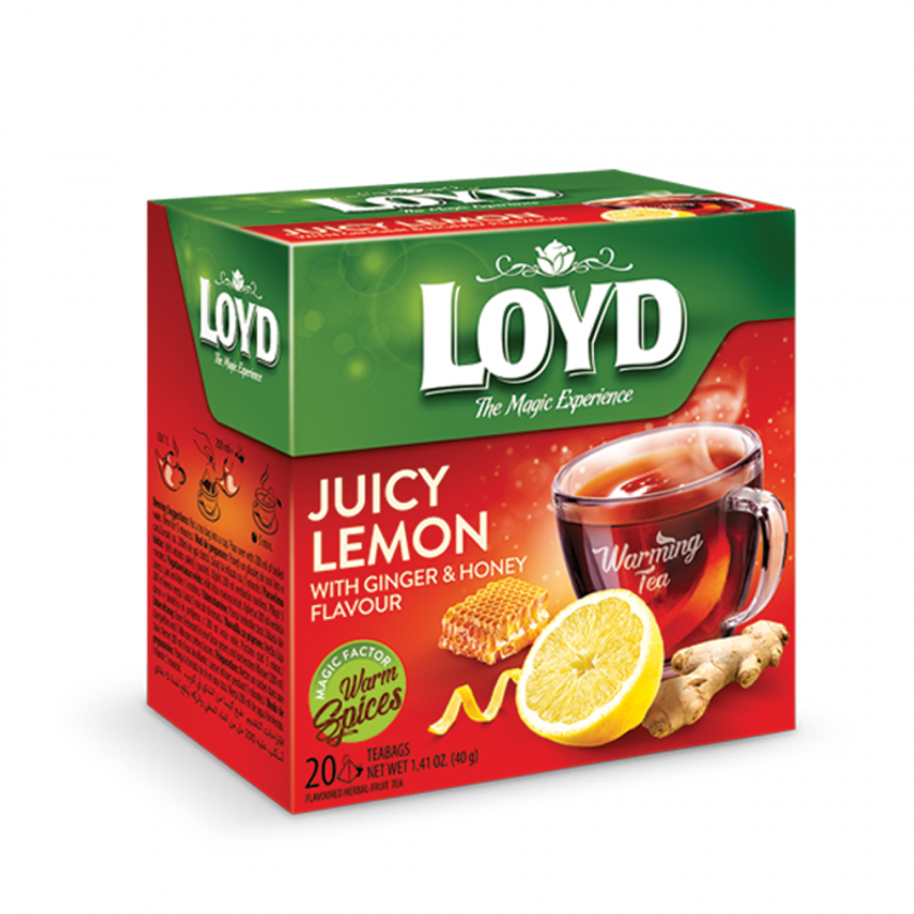 LOYD TEA 40G JUICY LEMON