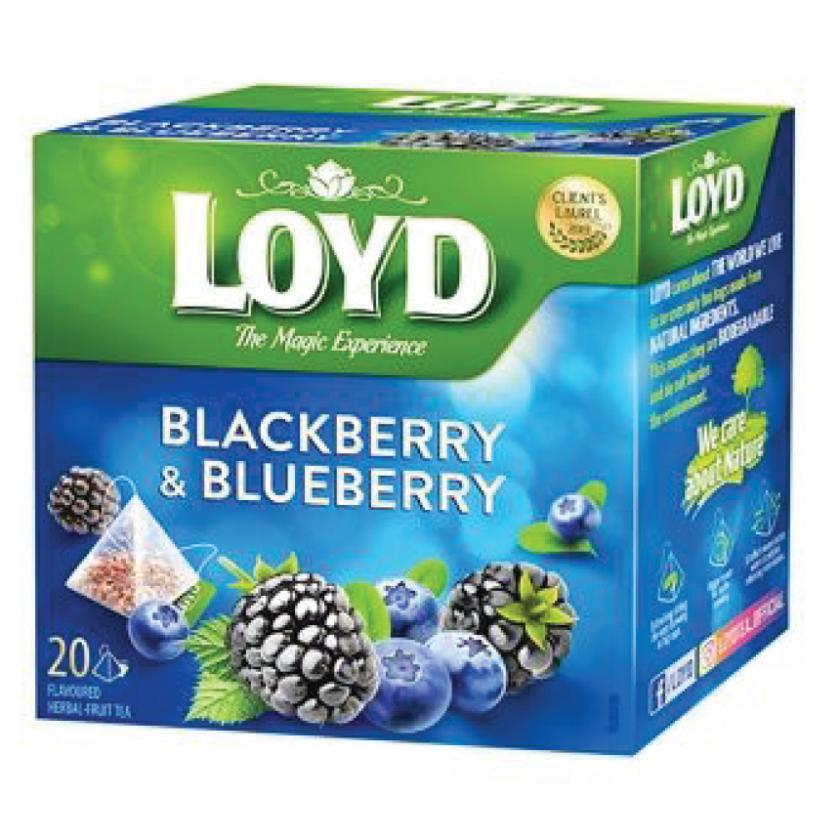 LOYD TEA BLACKBERRY & BLUEBERRY