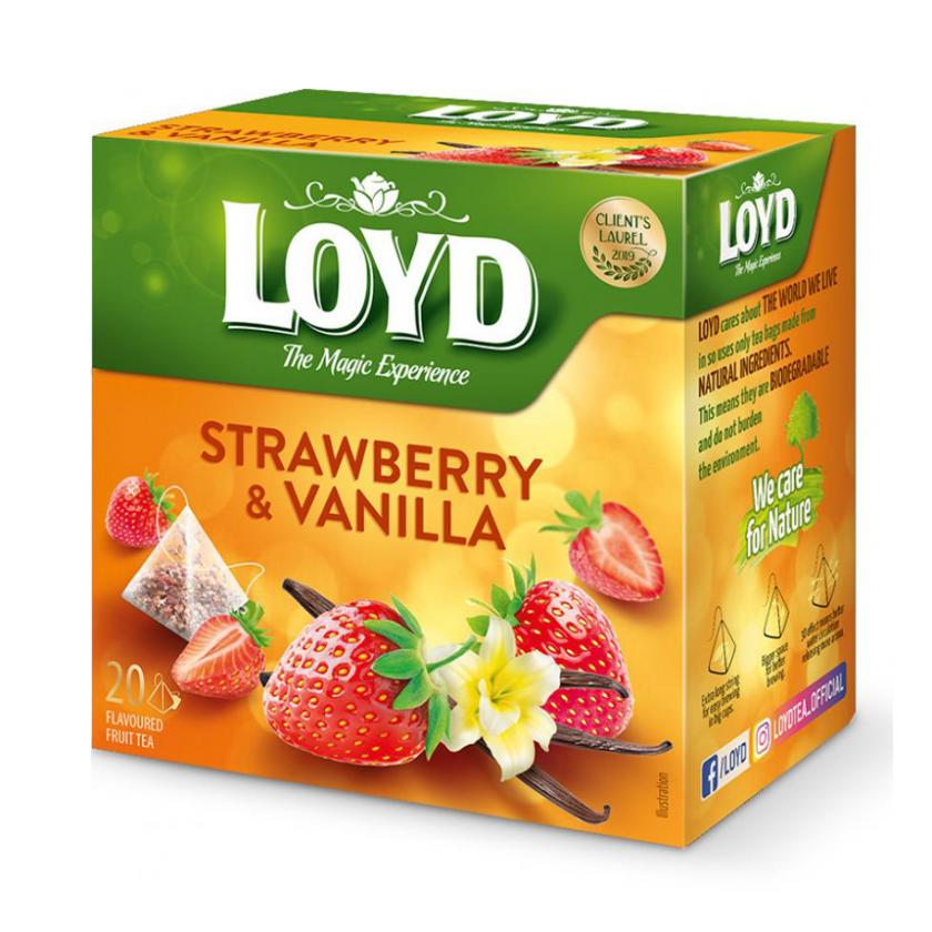 Loyd Tea 40g Strawberry & Vanilla