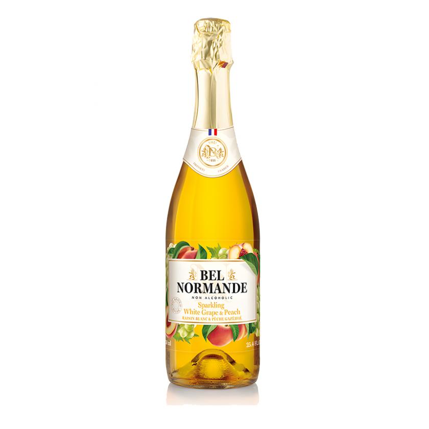 Bel Normande Sparkling Grape Peach