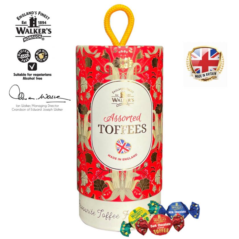 WALKER'S TOFFEES CAN 150G - ASSORTED TOFFEES