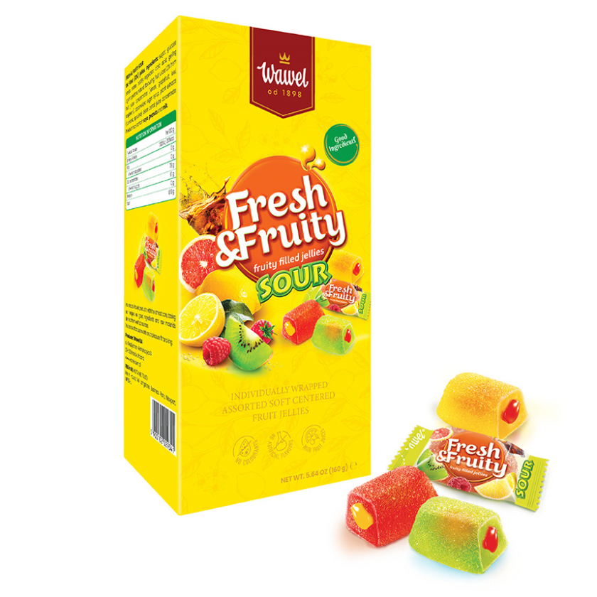 Wawel Fresh Fruity Sour Yellow