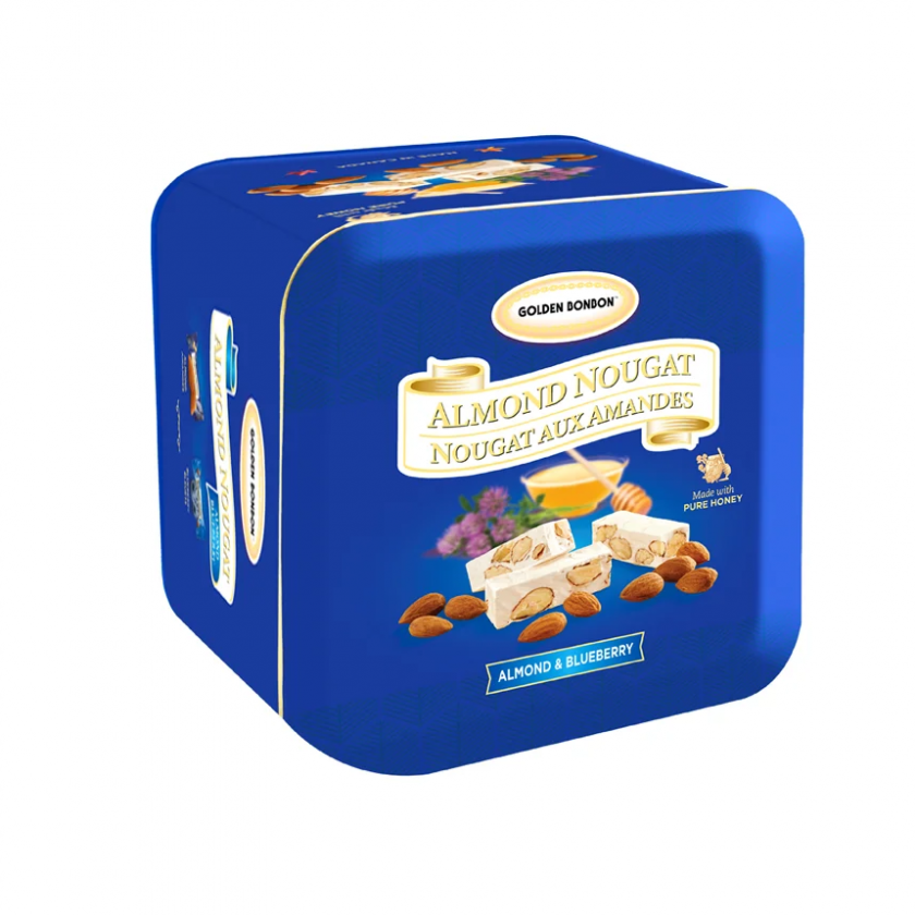 Nougat Golden Bonbon Almond Blueberrry