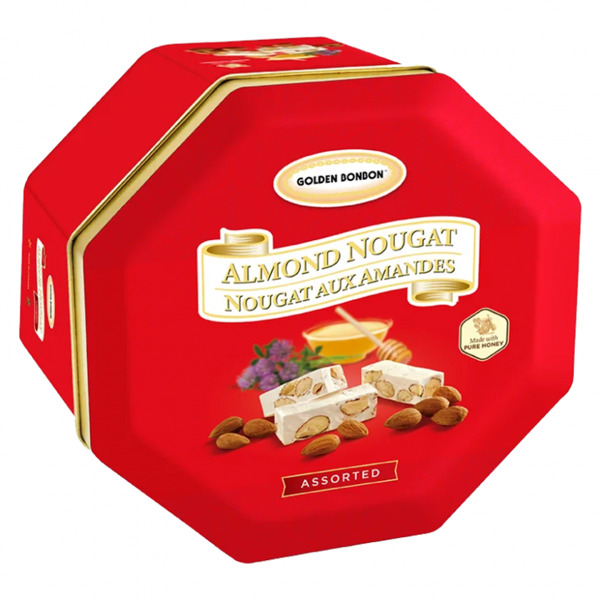 Nougat Golden Bonbon Red