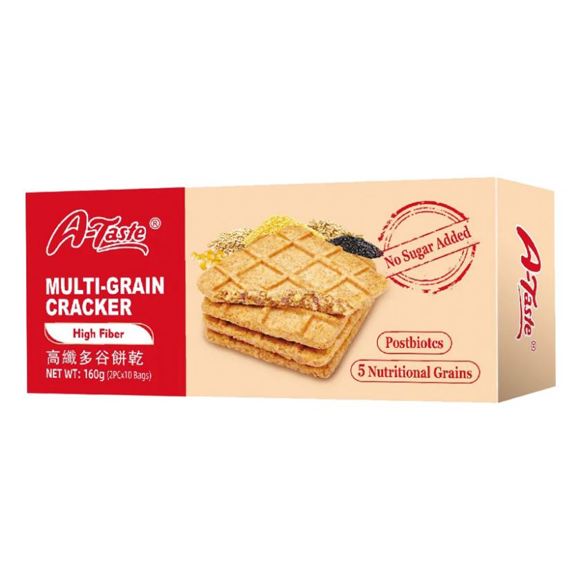 A-Taste Multi-grain Cracker 2025 - High Fiber 160g