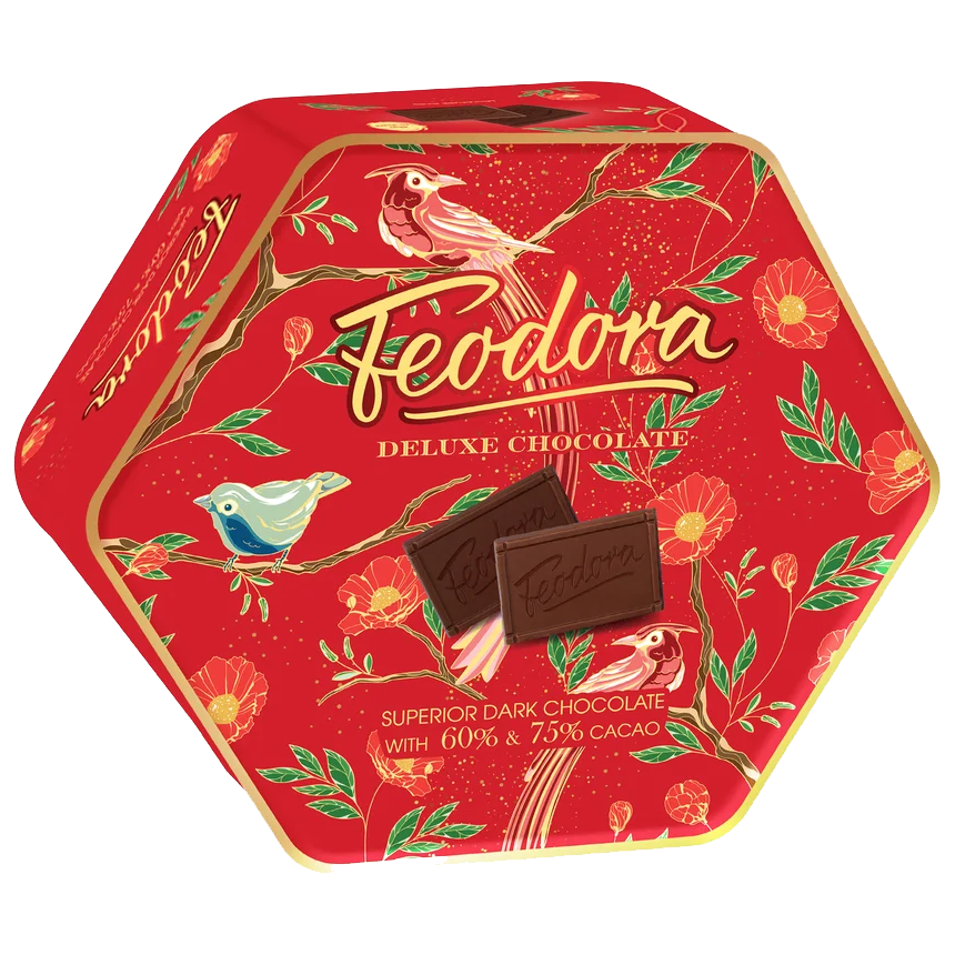 Socola Feodora Dark Red