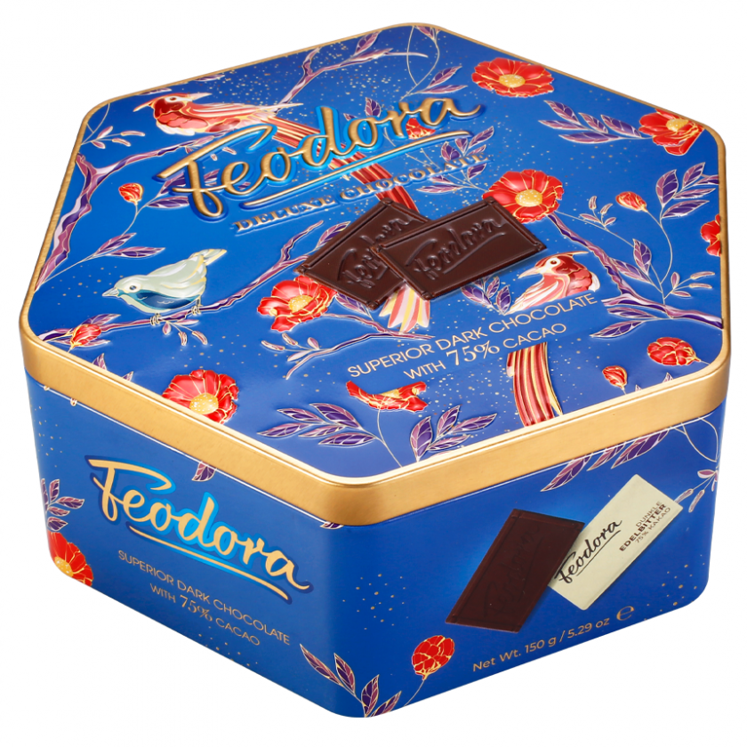 Chocolate Feodora Blue 150g