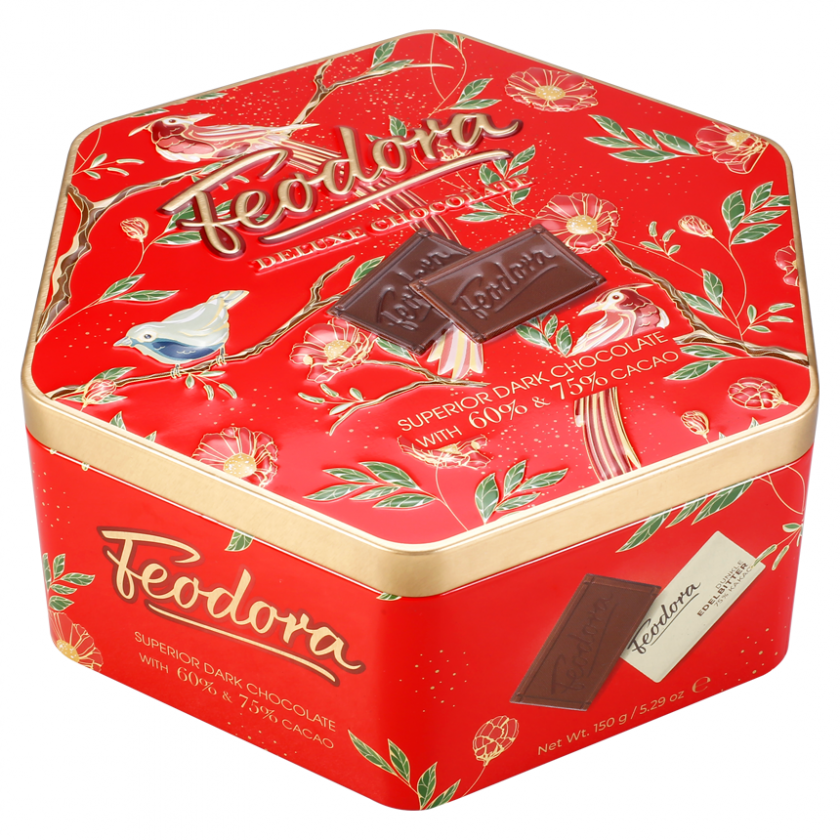 Chocolate Feodora Dark Red 150g