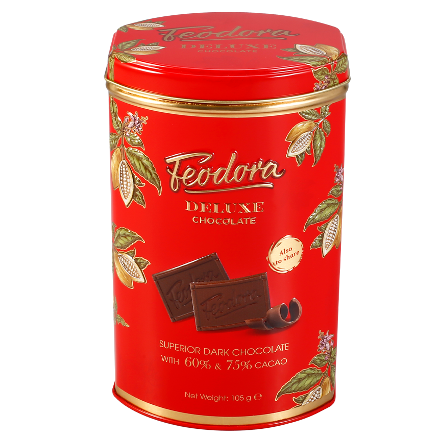 Chocolate Feodora Dark Red 105g