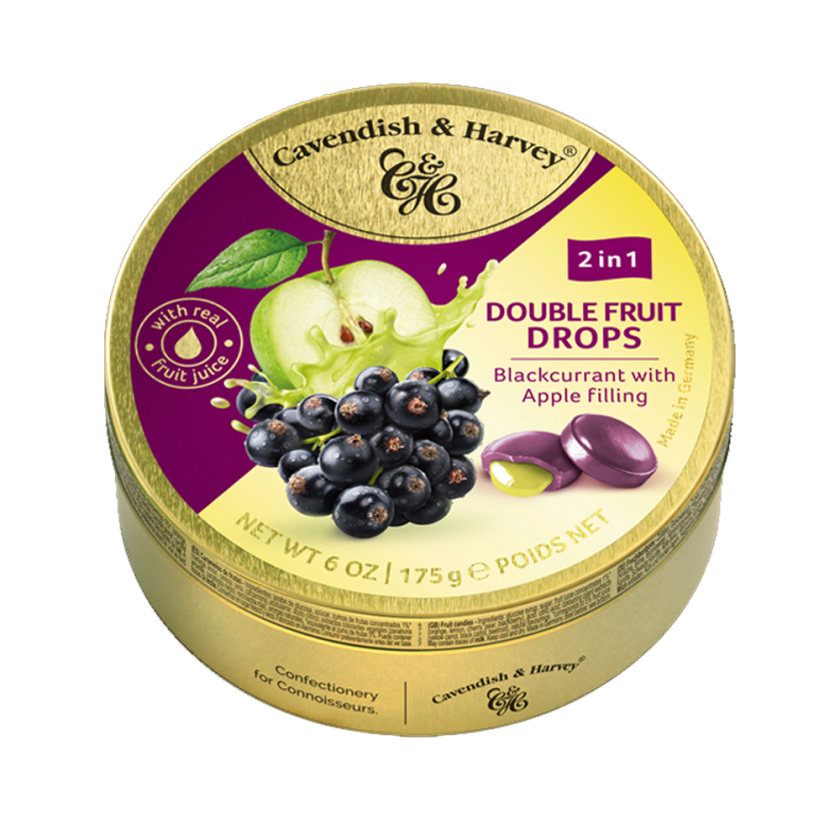 Cavendish & Harvey Duo - Blackcurrant fill Apple