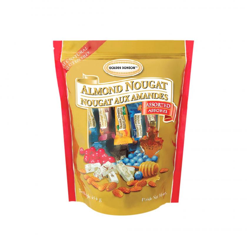 Nougat Golden Bonbon Assorted 454g Gold