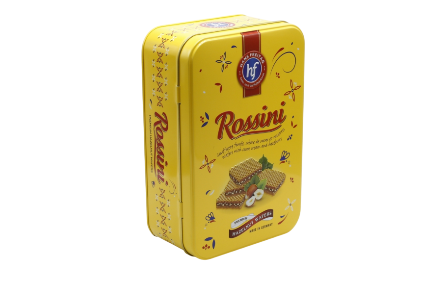 Bánh Xốp Nhân Kem Cacao & Hạt Phỉ - Vàng